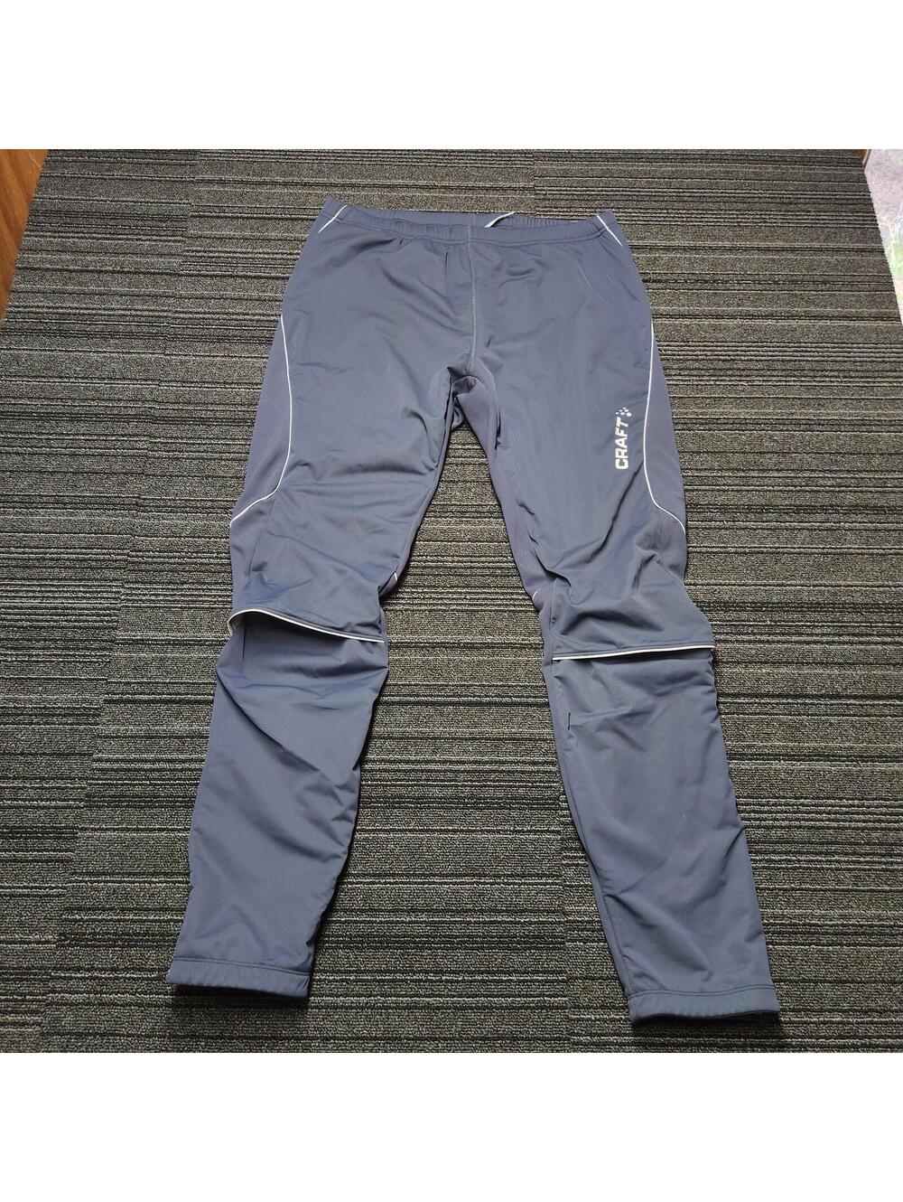 Craft L3 Protection Pants Mens XL Gray Thermal Athletic Running Ski Pants